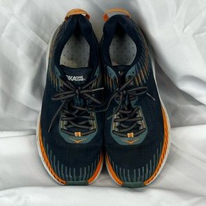 Hoka One One Clifton 5 Mens Size 10 Blue Iris Storm Sneakers - MISSING SOULS